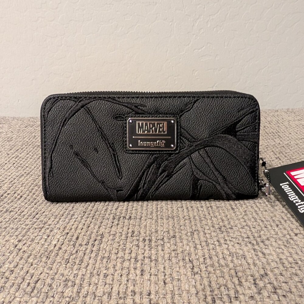 Loungefly Venom Zip Around Wallet - Marvel - Picture 2 of 6